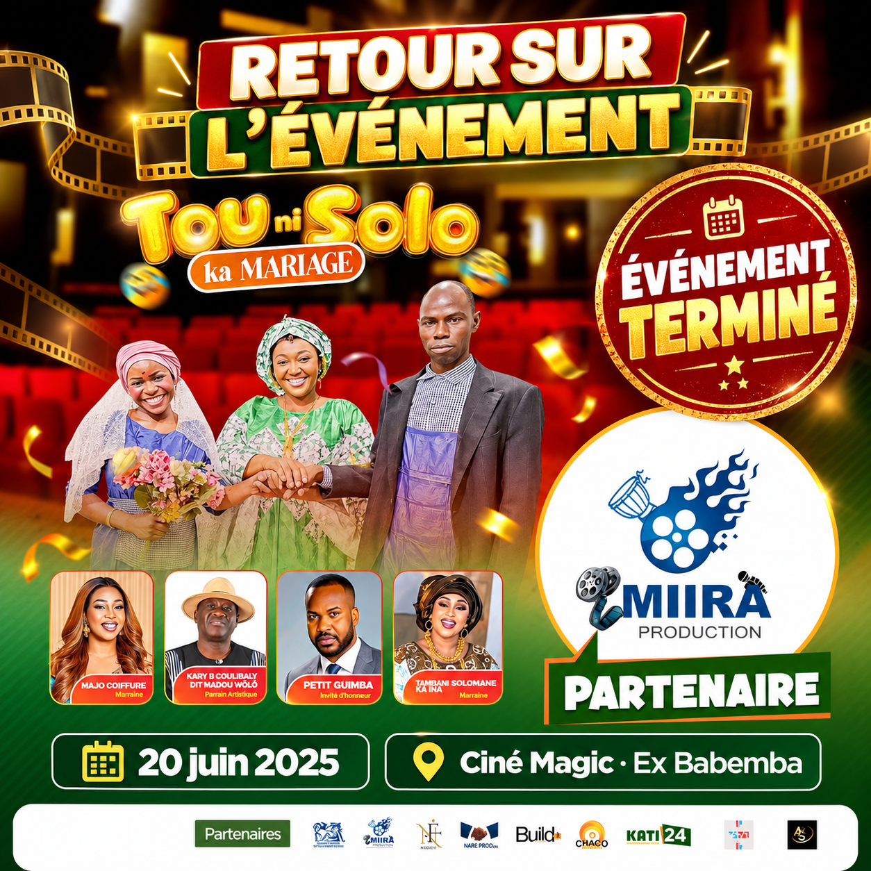 Affiche archive Tou ni Solo ka MARIAGE, événement terminé
