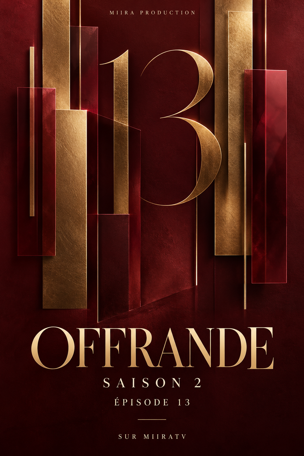 Affiche de présentation d’Offrande
