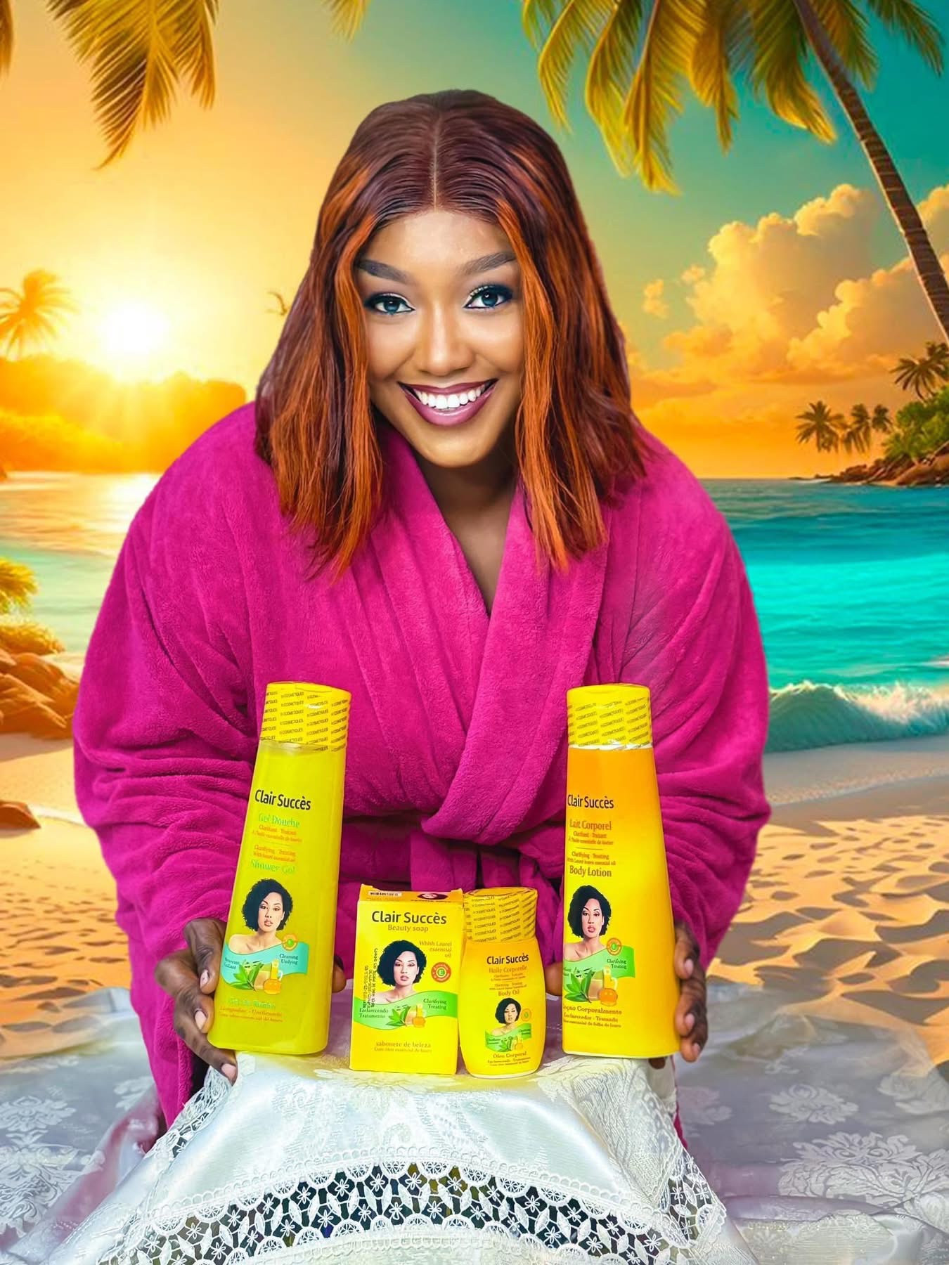 Clair Succès — gamme de soins